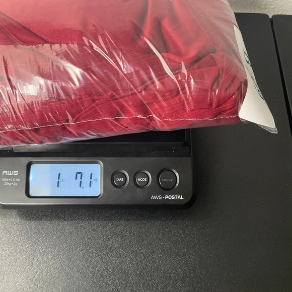 Maxi Dress Women XL Red Metallic Boho Tiered Smocked Ethereal Flowy Cottagecore - Picture 15 of 15